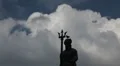 Neptune's Fountain, Fontana di Nettuno, Bologna, Italy, Monument, Time Lapse HD Footage