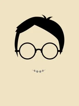 Nerd Boy Stock Illustration