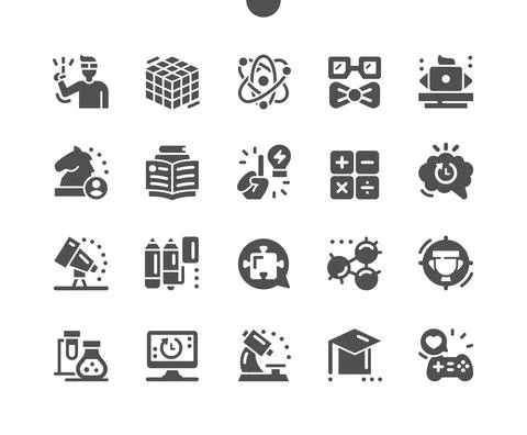 Nerd. Education, science, technology, smart, young genius. Illustrazione stock
