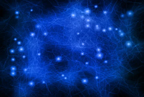 Neron Network Stock Footage 26144421