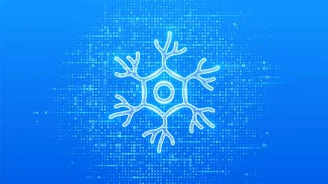 Nerve cell icon. Human neuron cell, unit of the nervous system. Nerve health. Illustrazione stock