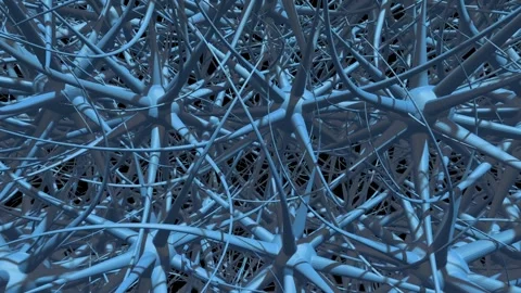 Nerve cell neurons loop animation Stock Footage 240977342