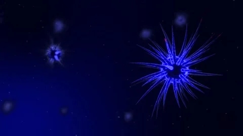 Nerve Cells Passing Signals Stock Footage 273230464