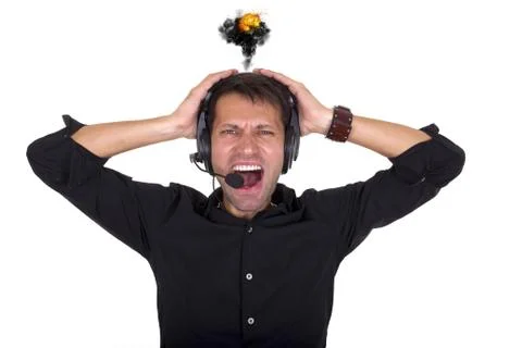 Nervous breakdown Stock Photos