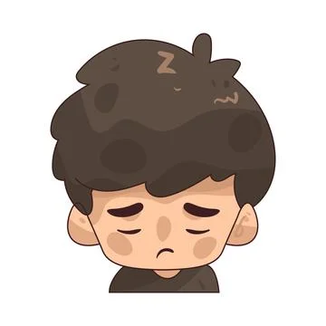 Nervous illustration Stock Illustration