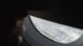 Nervous person suffering fear of flying shutting and opening plane window shade 4k or 4k+ Resolution