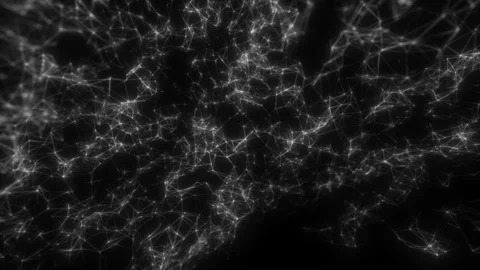 Nervous tissue. Digital background. Seamless loop. Stock Footage 101885996