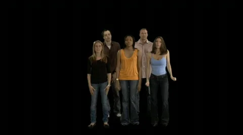 Nervous Winning Game Crowd Stock Footage 78679