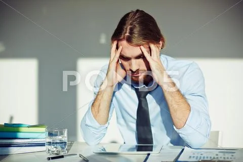 Nervous work Stock Photos