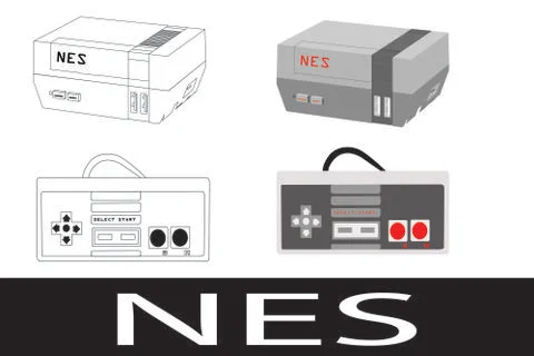 Nes Stockillustratie