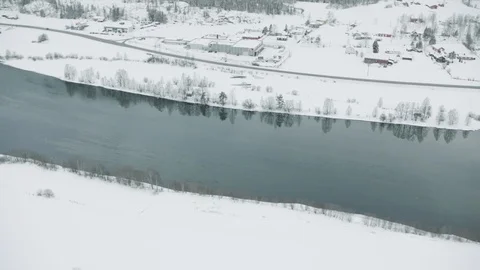 The Nesbyen town Stock Footage 108579466