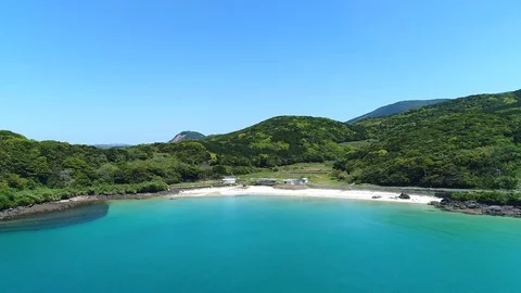 Neshiko beach in Japan Video stock 84846544