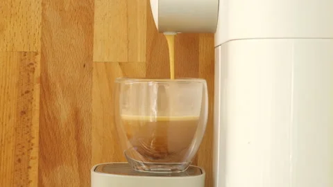 Nespresso coffee Video stock 233890814
