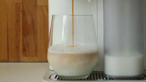 Nespresso Macchiato Video stock 233889924