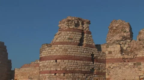 Nessebar tower Stock Footage 6191849
