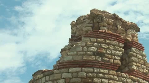 Nessebar wall 5 Stock Footage 11321184