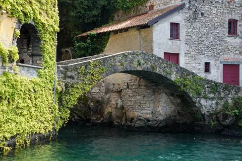 Nesso bridge Stock Photos