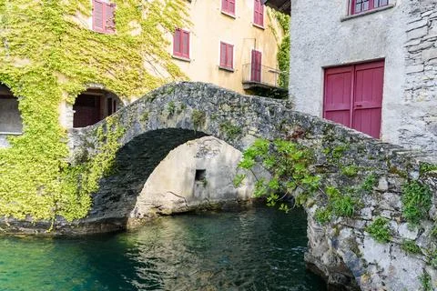 Nesso bridge Stock Photos