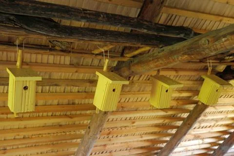 Nest boxes Stock Photos