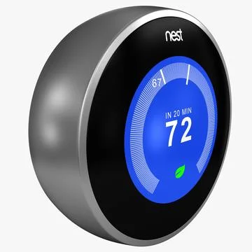 Nest Learning Thermostat 3D Model