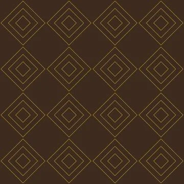 Nested diamond outlines create an elegant repeating geometric pattern with 스톡 일러스트