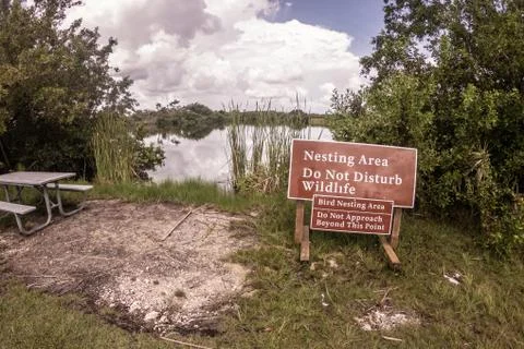 Nesting Area sing informing Stock Photos