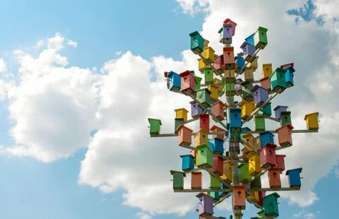 Nesting boxes Stock Photos