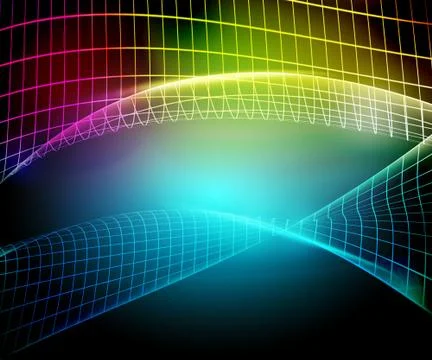 Net abstract Stock Illustration