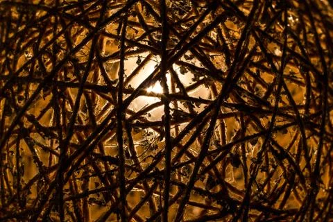 Net and light Foto stock