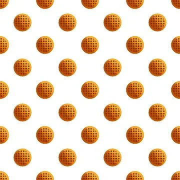 Net biscuit pattern seamless Stock Illustration