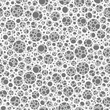 Net bubble pattern Stock Illustration