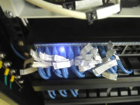 Net cable Stock Photos