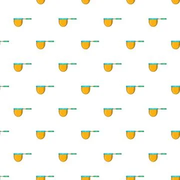 Net for catching fish pattern, cartoon style Illustrazione stock