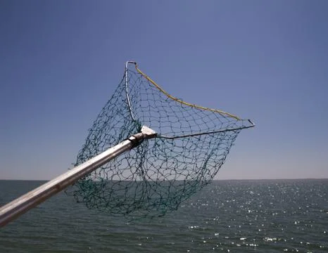 Net for catching fish Stock Photos