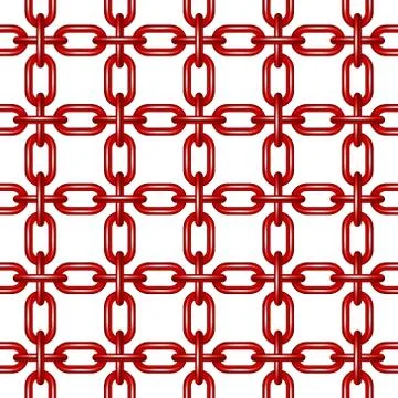 Net of chain in red design Stock Illustration