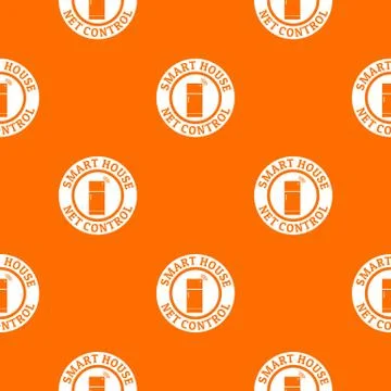 Net control pattern vector orange イラスト素材