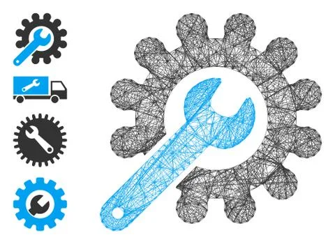 Net Customization Tools Vector Mesh イラスト素材