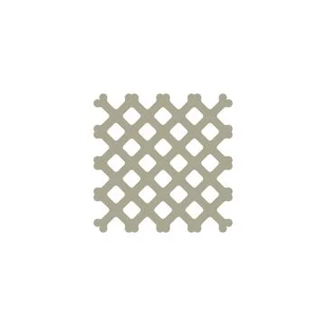 Net fence logo icon vector Illustrazione stock