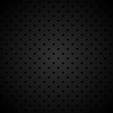 Net pattern with hearts Illustrazione stock