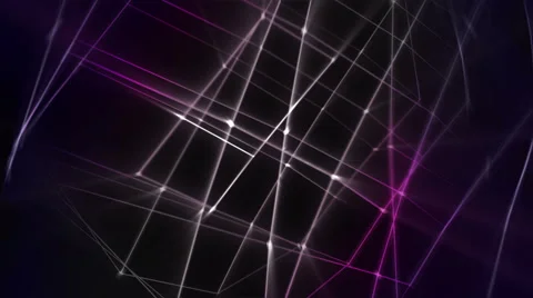 Net Pink Dot Line Background Stock Footage 43310660