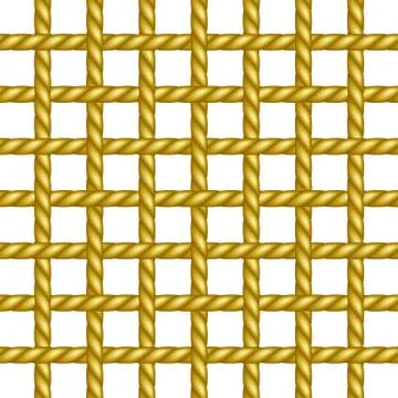 Net of rope in brown design 스톡 일러스트
