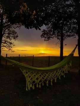 Net at sunset Stock Photos