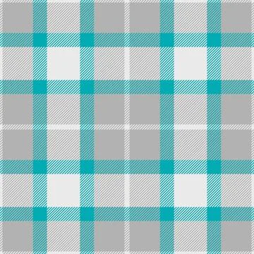 Net tartan background vector, eps seamless check textile. Postcard pattern .. Stock Illustration