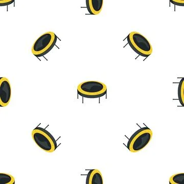 Net trampoline pattern seamless vector Stock Illustration