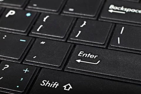 Netbook keyboard Stock Photos