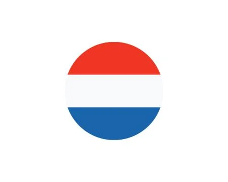 Netherland flag vector illustration design Illustrazione stock