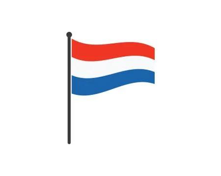 Netherland flag vector illustration design Stock Illustration