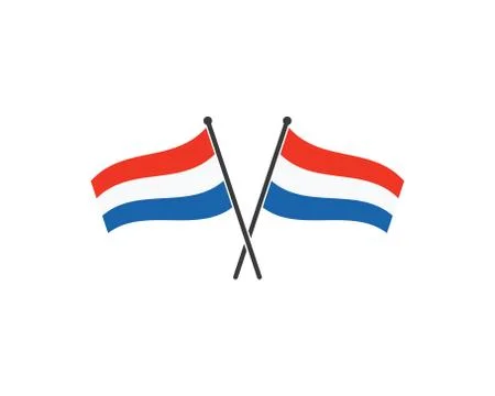 Netherland flag vector illustration design Stock Illustration