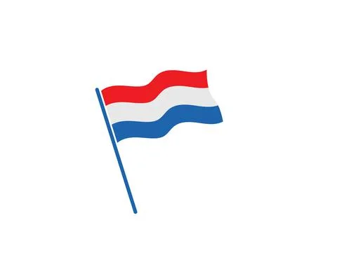 Netherland flag vector illustration design Stock Illustration