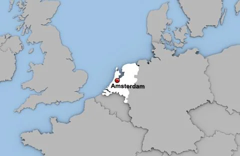 Netherland Stock Illustration